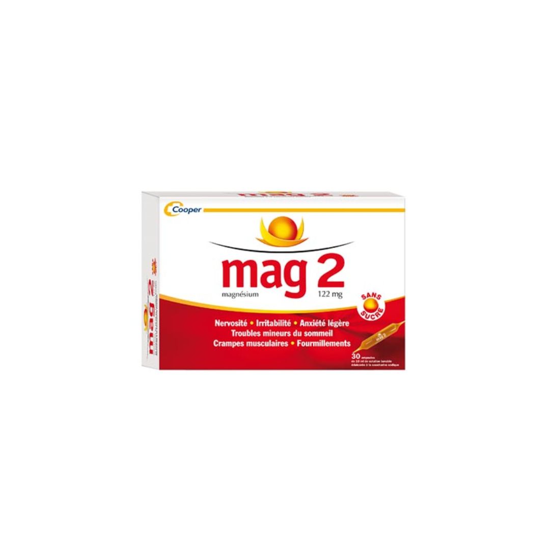 image Magnésium 122mg 30 ampoules